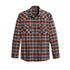 Wyatt Long Sleeve Shirt- Charcoal/Red Plaid